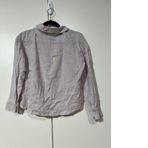 NEW Size M MONROW Relaxed Blouse in Chalk REVOLVE MSRP $128 - Picture 7 of 8
